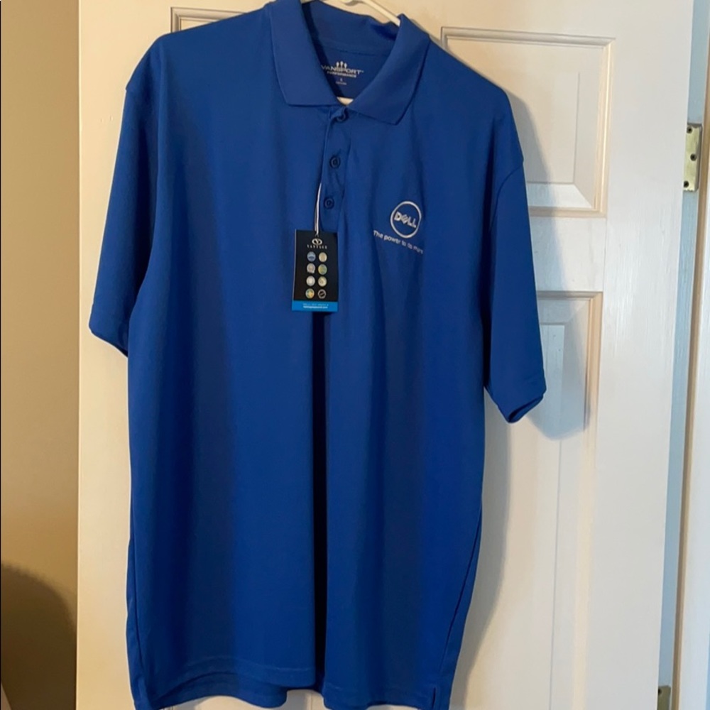 Men’s polo shirt size XL Dell logoed
